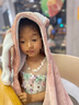 睡眠博士小学生午睡毯 A类午睡毯 自带大兜帽可收纳遮光毯子 140*85cm 实拍图