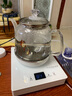 FUNORK全自动上水电热烧水壶玻璃烧水器茶台专用一体茶桌茶几保温泡茶具抽水电茶炉 底部上水 - 白色 1L 实拍图
