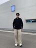 米家小米 方框偏光太阳镜高清男女通用开车驾驶防紫外线墨镜 曜石黑 实拍图