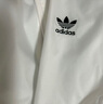 adidas情侣款复古风梭织立领夹克外套男女阿迪达斯官方三叶草 亮白 M 实拍图