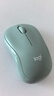 罗技（Logitech）M221 轻音鼠标 无线鼠标 办公鼠标 对称鼠标 带无线微型接收器 薄荷绿 实拍图