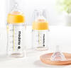 美德乐（Medela）宽口奶瓶 玻璃奶瓶新生儿婴儿宝宝奶瓶250ml（适用于3月以上）  实拍图