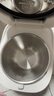 美的（Midea）电饭煲0涂层 家用3L电饭锅不锈钢无涂层蜂窝内胆2-3人IH加热智能多功能电饭煲HC3050S 实拍图