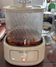 九阳（Joyoung）净萃养生壶迷你家用全玻璃煮茶器 轻音炖煮 1L办公室0金属0胶水恒温烧水壶 WY103 实拍图