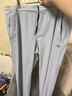 KOLON SPORT/可隆长裤 男子松紧防晒UPF50+弹力针织户外运动休闲裤 LHLP5MNT15-LG 浅灰色 4XL 190/100B 实拍图