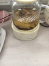 小熊（Bear）全玻璃壶体养生壶恒温壶 办公室多功能煮茶壶花茶壶 0金属养生杯 24h预约24h保温 1L YSH-P10Q7 实拍图