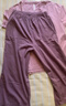 红豆居家睡衣女夏季纯棉休闲短袖短裤女士睡衣可外穿家居服香芋紫175/96A 实拍图