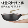 炊大皇钛瓷炒锅麦饭石色不粘炒锅煎炒家用有钛平底炒锅32cm 实拍图