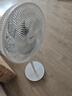 美的（Midea）【品质推荐】七叶轻音柔风电风扇/家用省电落地扇/台式电扇/广角摇头节能宿舍小型风扇 SAE35CA 实拍图