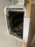 五月花日式垃圾桶翻盖式45L白色厨房分类双层超大容量带盖锁味干湿分离 实拍图