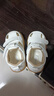 牧童宝宝学步鞋秋冬款婴幼儿童鞋软底皮面小白鞋女童机能鞋男童步前鞋 贝壳白（夏凉鞋） 17 鞋内长12.8cm 实拍图