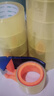 得力(deli)高品质透明黄封箱胶带打包 60mm*100y*48μm  24卷整箱装 封箱器 办公用品 JD420 实拍图