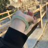 樱优高端冰种青白玉手镯女款圆条细款和田玉晴水镯子精品珠宝玉石翡翠 52-53一般80多斤 实拍图