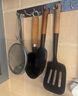 珐宝（staub）木柄硅胶家用汤勺饭勺漏勺刮勺分菜勺多功能勺厨具配件套组 木柄硅胶锅铲 实拍图
