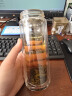 希诺双层玻璃杯男家用商务办公泡茶杯子过滤车载水杯XN-9302 345mL 实拍图
