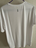 匹克速干衣短袖t恤男夏季新品跑步健身运动冰丝短袖吸湿透气冰感短 【综训冰丝2001】大白 XL (180) 实拍图
