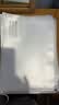 杰利加大B4透明磨砂PP立体文件袋可以装档案袋的袋子学生档案资料收纳袋大容量加宽大号商务办公用拉链袋 白色款12个 实拍图