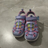Skechers斯凯奇夏季童鞋女童凉鞋包头护脚透气魔术贴沙滩鞋公主鞋302721L 实拍图