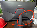 HKC 27英寸2K高清180Hz高分FastIPS快速液晶显示屏1ms游戏电竞外接笔记本PS5电脑显示器 猎鹰IG27Q 实拍图