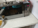 格兰仕（Galanz）变频微波炉不锈钢内胆蒸烤箱一体机光波炉25L大容量900W一级能效智能菜单G90F25CSPV-BM1(G0) 实拍图