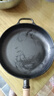 九鼎铸匠铸铁多功能平底锅烙饼煎炸不易粘锅无涂层耐热家用生铁煎锅旗舰 平底煎锅 27cm 九鼎铸匠 实拍图