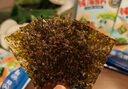 力诚宝宝 纯海苔片原味 宝宝儿童零食即食紫菜 无添加拌饭寿司饭团15g  实拍图
