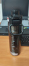 HOOMEY水杯男生tritan塑料杯男士外出旅行便携学生军训杯耐高温 极速黑-750ml【赠茶仓吸管杯刷】 实拍图