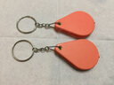老年人专用看书工具钥匙扣放大镜挂件汽车挂件 2个装 实拍图