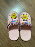 B.Duck小黄鸭童鞋儿童拖鞋男童透气洞洞鞋女童卡通家居鞋0955粉色30 实拍图
