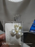 翡拉拉（fellala）气质清新豌豆耳环时尚耳钉仿珍珠耳坠灵动耳饰女生日礼物送女友 耳坠 实拍图