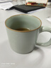 雅瓷汝窑马克杯办公室茶杯泡茶杯陶瓷会议室茶杯高端礼盒汝瓷雅风杯 实拍图