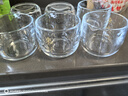 水晶扳指主人杯家用小众泡茶杯品茶待客二两酒杯加厚玻璃杯水杯子 来财3只+舍得3只100ml6只 实拍图