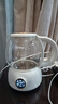 美的（Midea）煮茶器煮茶壶花茶壶 养生壶迷你恒温电热水壶蒸茶器喷淋式316L不锈钢烧水壶黑茶茶具1升YSTM-Z11 实拍图