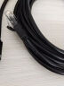 绿联超六类网线 CAT6A类万兆成品网线 家用电脑网络宽带工程跳线8芯双绞线兼容千兆2.5g 黑色2米55157 实拍图