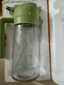 【喷倒两用】玻璃喷油壶瓶空气炸锅厨房家用雾化喷油瓶油罐调料 【耐热玻璃】绿色 470ml 实拍图