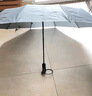 天堂 全自动雨伞三折 10骨加固一键开收易甩干简约晴雨伞 天际灰 实拍图