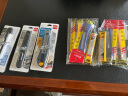 得力（deli）大号特氟龙刀刃美工刀壁纸刀裁纸刀  防粘防黏不易粘胶 办公用品 尾部自带折刀器 白色 TD501 实拍图