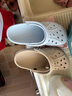 卡骆驰（CROCS）洞洞鞋贝雅男鞋女鞋轻便耐磨一脚蹬拖鞋休闲鞋|10126 矿物质蓝-4JQ 39 (240mm) 实拍图