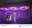 瓦尔基里B360-GT-W VK 一体式CPU水冷散热器 3.95吋IPS液晶屏 多平台支持 ARGB光效 一线通风扇 实拍图