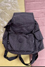 凯浦林男女款经典款学生书包轻便时尚猴子包|CITY PACK M-黑底字母印花 实拍图