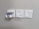 西门子（SIEMENS）开关插座面板 五孔二三插 强电源墙壁插座86型10A 致典系列雅白 错位斜五孔十只装 实拍图