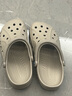 卡骆驰crocs洞洞鞋贝雅男鞋女鞋轻便耐磨一脚蹬拖鞋休闲鞋|10126 深蓝-410 39 (240mm) 实拍图