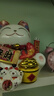 智汇招财猫开业大摆件自动招手电动摇手大号陶瓷新店开业大吉乔迁礼物 【八方来财】28*22*27 【礼盒+坐垫+围脖】电池插电两用 实拍图