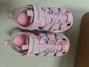Skechers斯凯奇夏季童鞋女童凉鞋包头护脚透气魔术贴沙滩鞋公主鞋302721L 实拍图