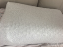 睡眠博士（AiSleep）释压按摩颗粒泰国进口天然乳胶枕 94%乳胶成人睡眠波浪颈椎枕芯 实拍图