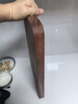 双枪乌金檀木整木菜板 百年龄砧板家用切菜案板抗菌实木菜板45*30*3 实拍图