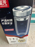 富光玻璃杯双层 带茶隔高硼硅玻璃水杯 茶水分离车载泡茶杯子男400ml 实拍图