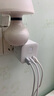 公牛（BULL）20W PD苹果快充魔方插座/插线板/插排/接线板 Type-c+USB+3插孔 无线 白色 GNV-UU2203W总控开关 实拍图