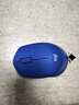 罗技（Logitech）M330 静音鼠标 无线鼠标 办公鼠标 右手鼠标 蓝色 带无线2.4G接收器 实拍图
