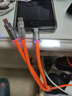 数据线三合一快充6A充电线Type-c一拖三数据线苹果iPhone14/13/12华为小米安卓车载液态硅胶线 2米【1条装】加粗线缆-升级线芯 实拍图